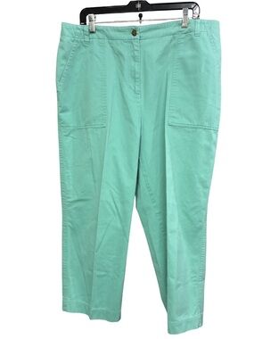 Jones New York Sport Light Teal Casual Pants